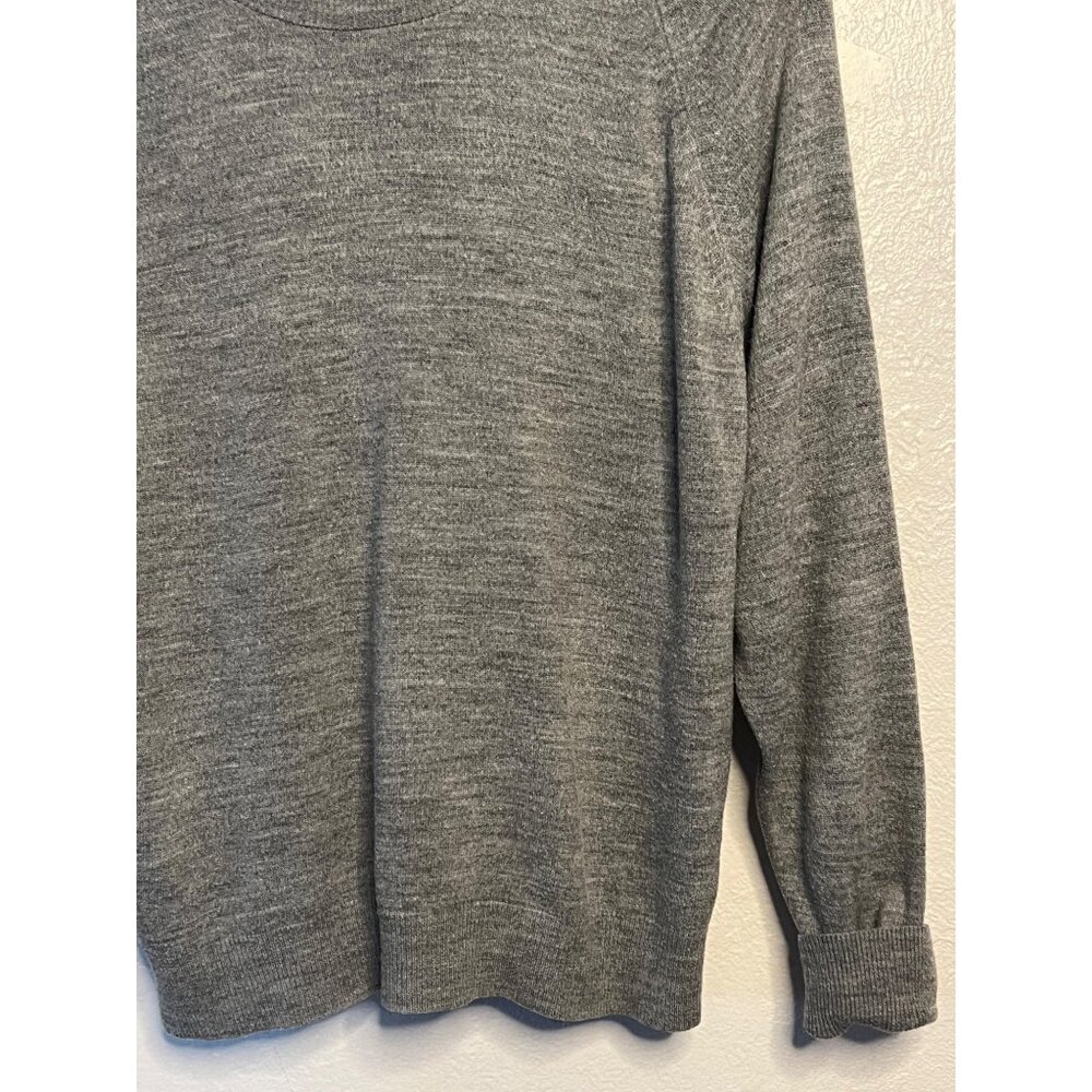 Vintage Designers Originals Womens 38 Medium Gray Turtleneck Sweater USA Acrylic - Picture 10 of 16